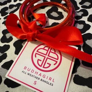Budhagirl Red All Weather Bangles